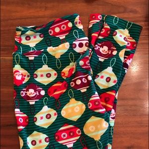 LuLaRoe Holiday Leggings - TC